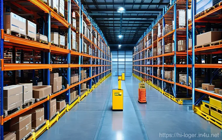 물류관리사와 친환경 물류 전략 - **Prompt:** A diverse group of smiling customers (adults, no children) in a bright, natural light-fi...