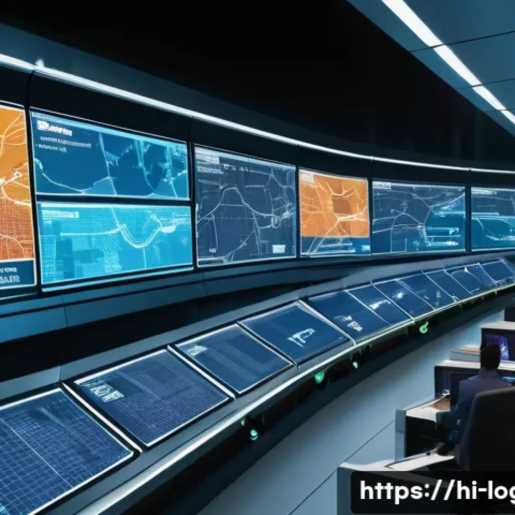 물류관리사와 글로벌 트렌드 - **Image Prompt 1: The Agile Global Supply Chain**
    "A visually dynamic and modern shot depicting ...